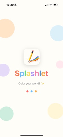 Splashlet: AI Coloring Book screenshot