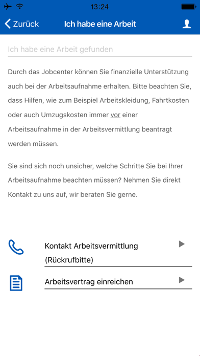 jobcenter Duisburg Screenshot