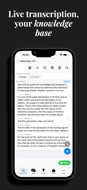 Praesto: AI Lecture Assistant screenshot 2