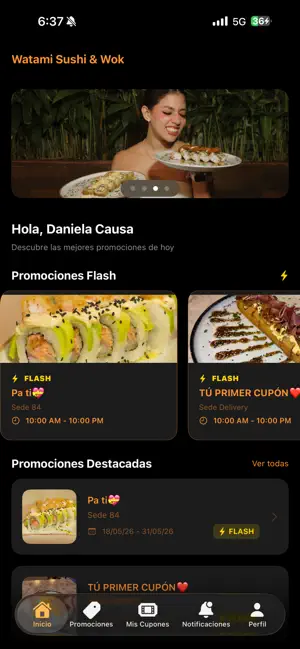Watami Sushi Wok screenshot 1