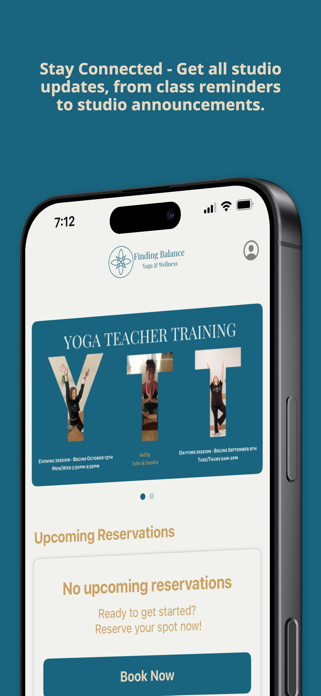 Finding Balance Yoga Screenshot 3 of 5