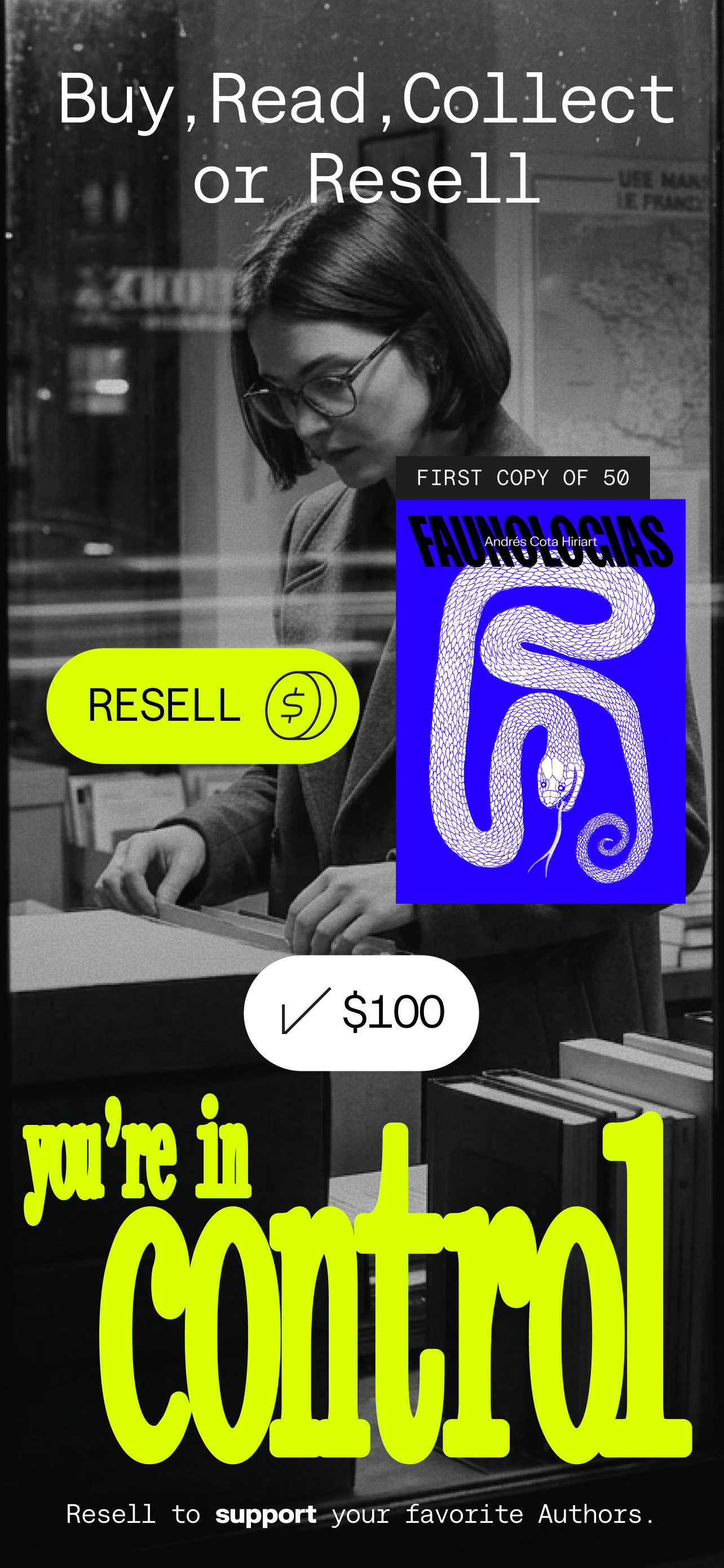 Written: Read, Collect, Resell