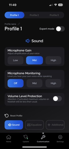 RIG 600 MAX NAVIGATOR screenshot