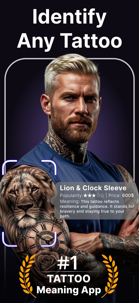 InkSense: Find Tattoo Meaning - 그래픽 및 디자인 앱 | MWM