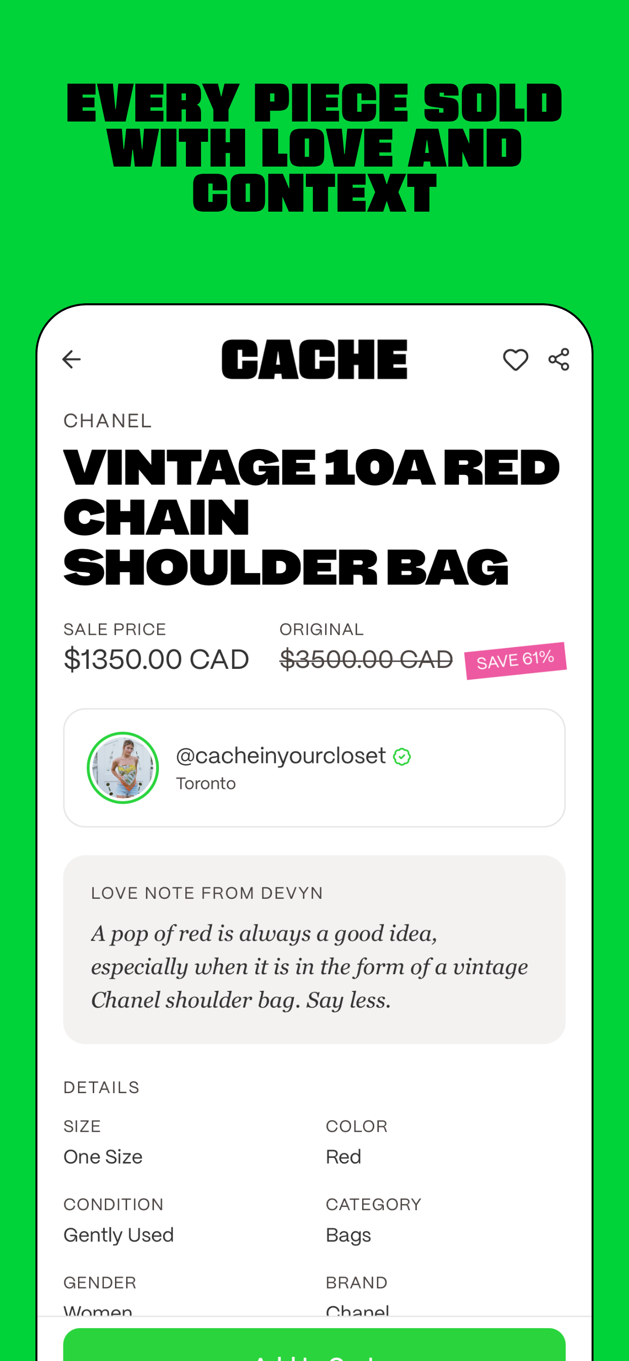 Cache: Influencer Resale screenshot 6