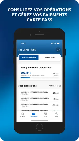 Capture d'écran de Carrefour Banque Et Assurance sur iPhone 3