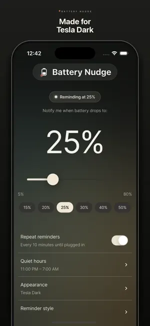 Battery Nudge screenshot 4