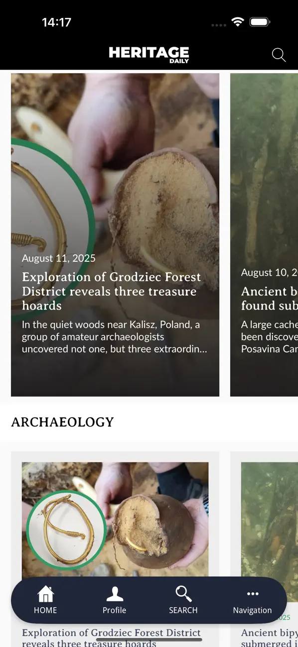 Screenshot #1 pour HeritageDaily Magazine