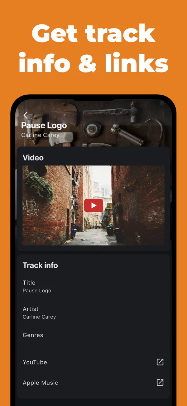 Screenshot #3 pour Music Finder - Recognize Songs