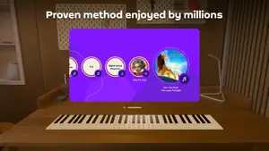Simply Piano screenshot #4 for Vision Pro
