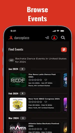Danceplace App screenshot 2