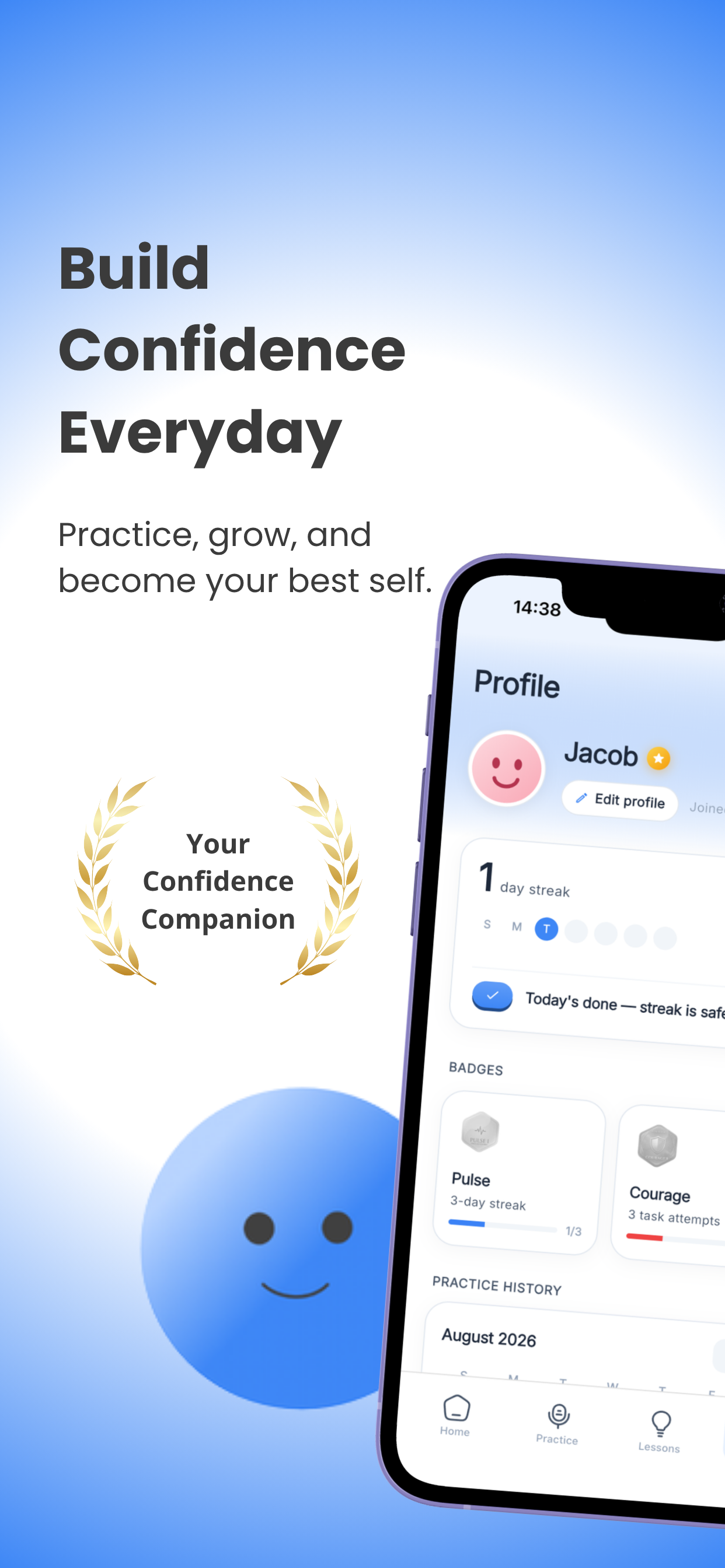 OpenUp - Your Confidence App screenshot 2