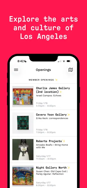 Curate.LA screenshot 1
