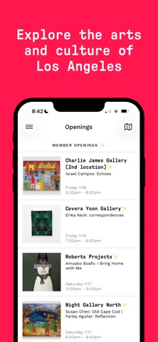 Curate.LA Screenshot 1 of 3