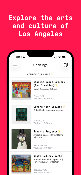 Curate.LA Screenshot 1 of 3
