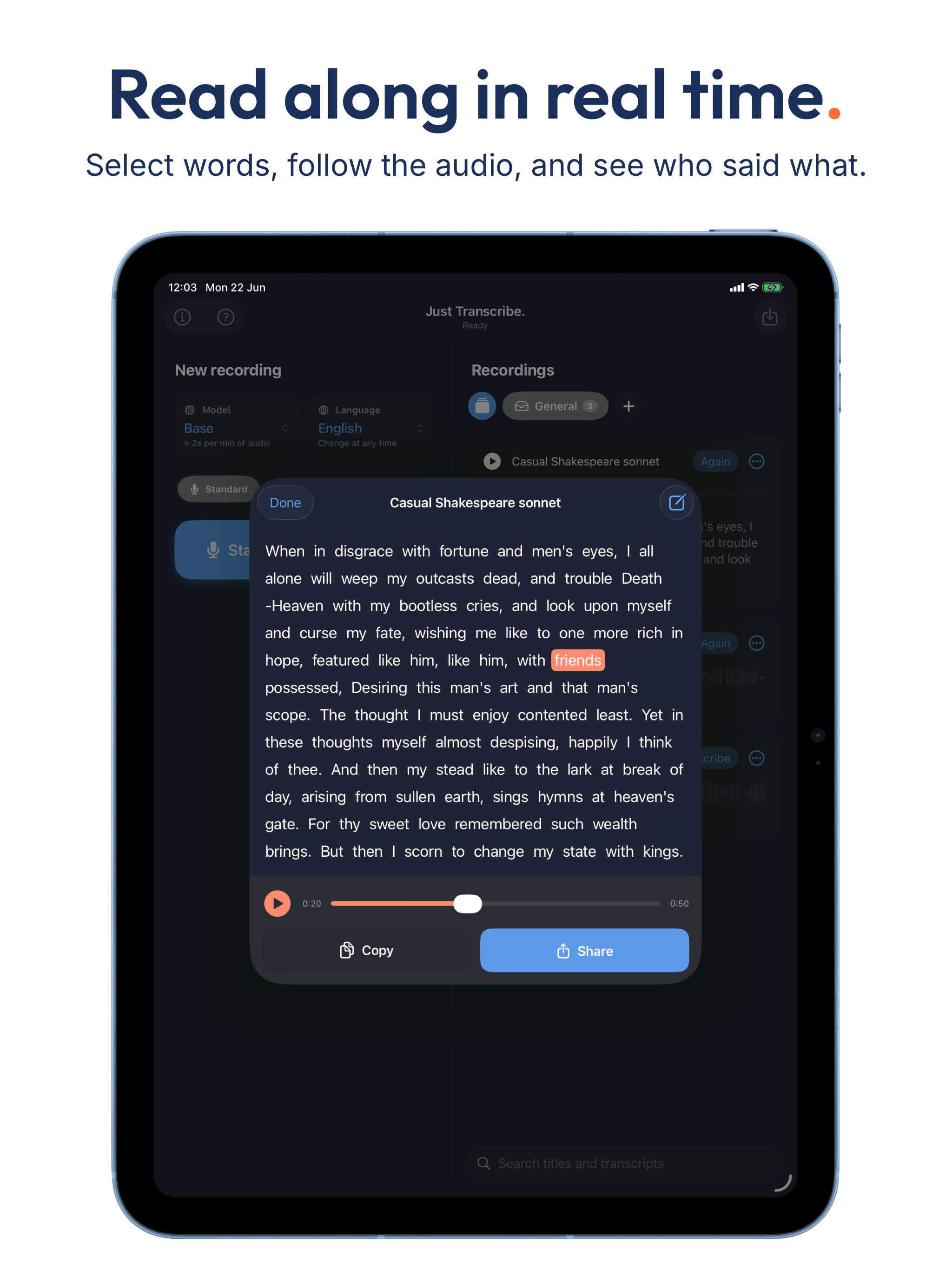 Just Transcribe. screenshot 12