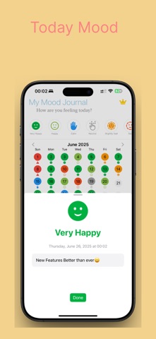 MoodJournal X Screenshot 2 of 5