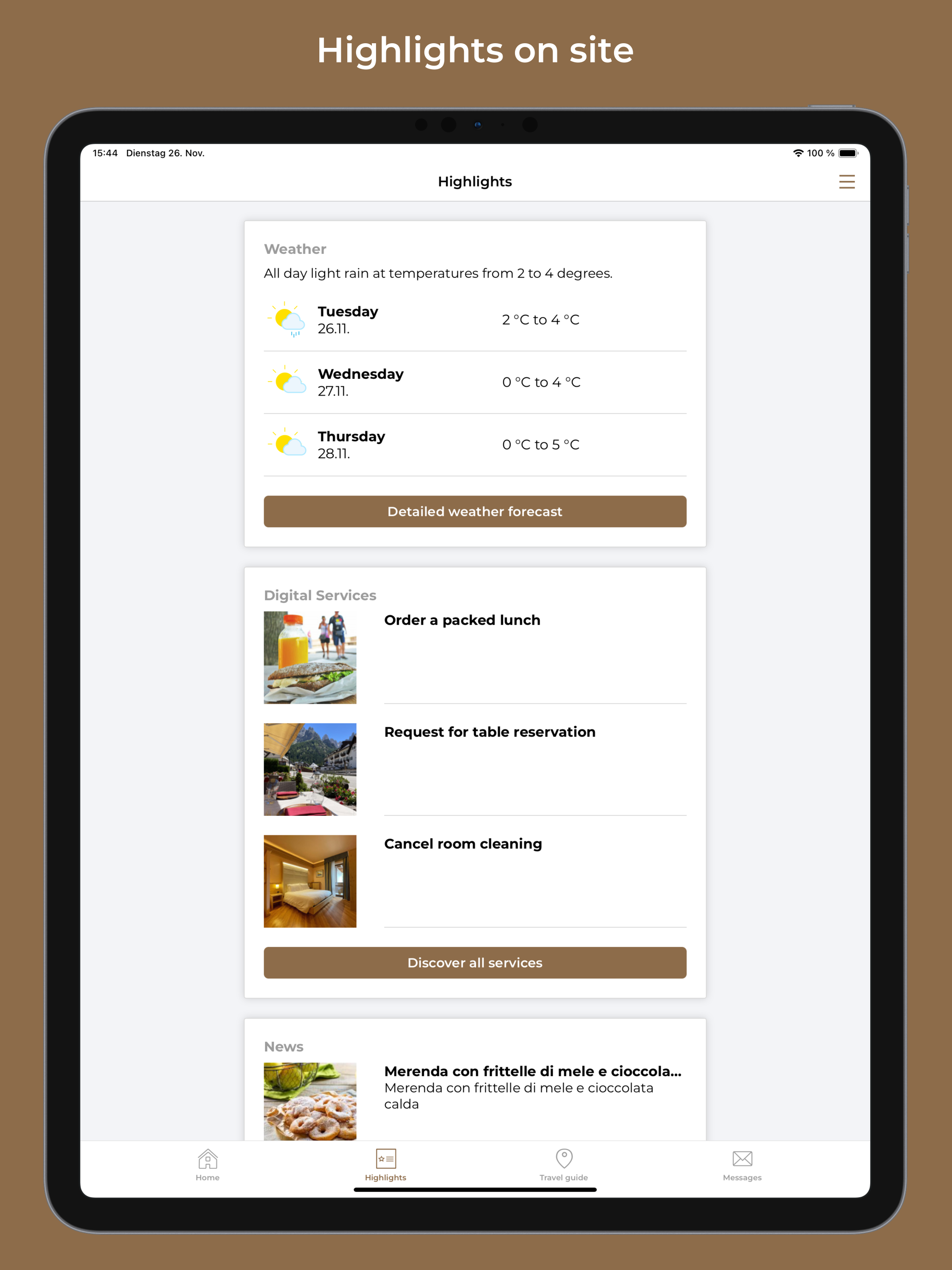 Hotel Cima Rosetta screenshot 7