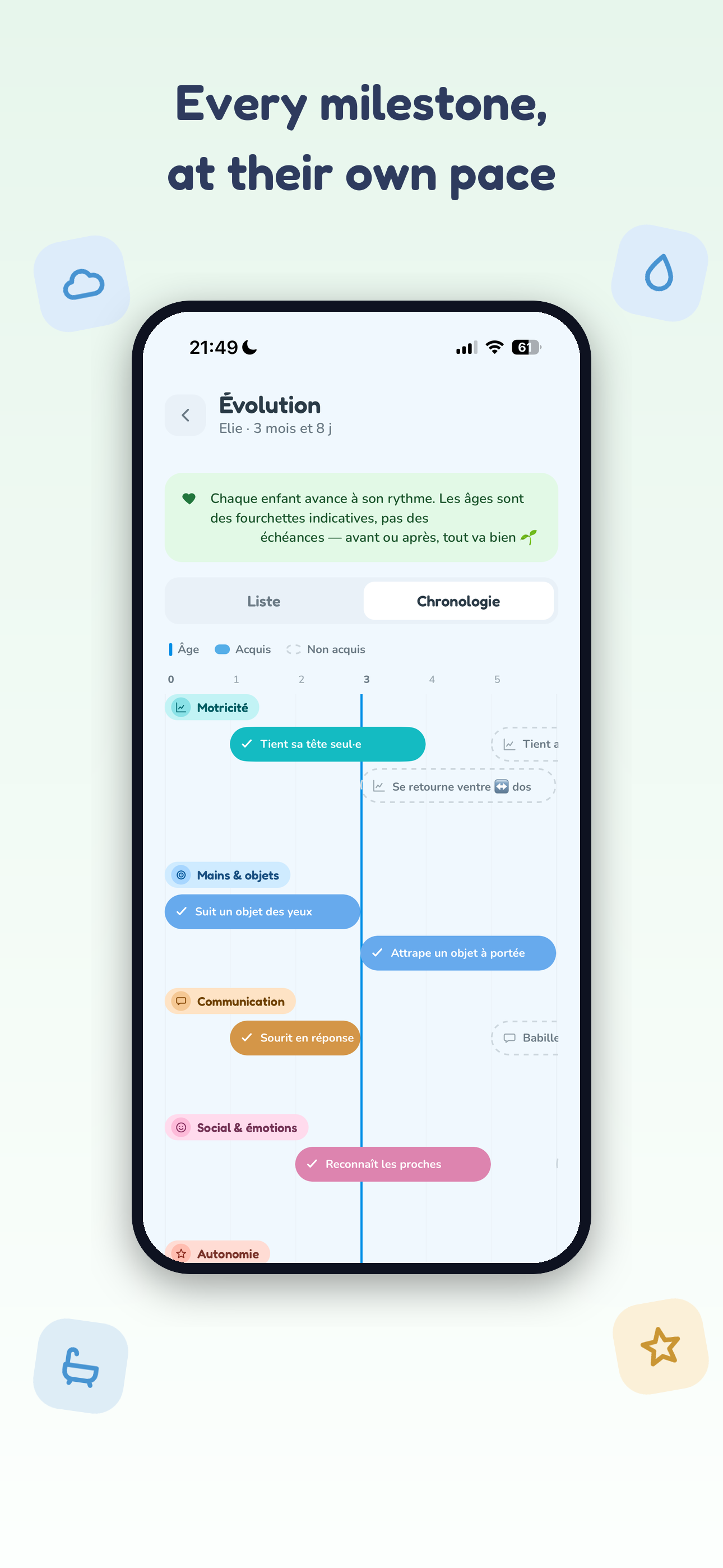 Ninou - baby tracker screenshot 5