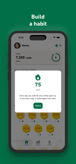 Walka: Step Tracker Screenshot 3 of 4