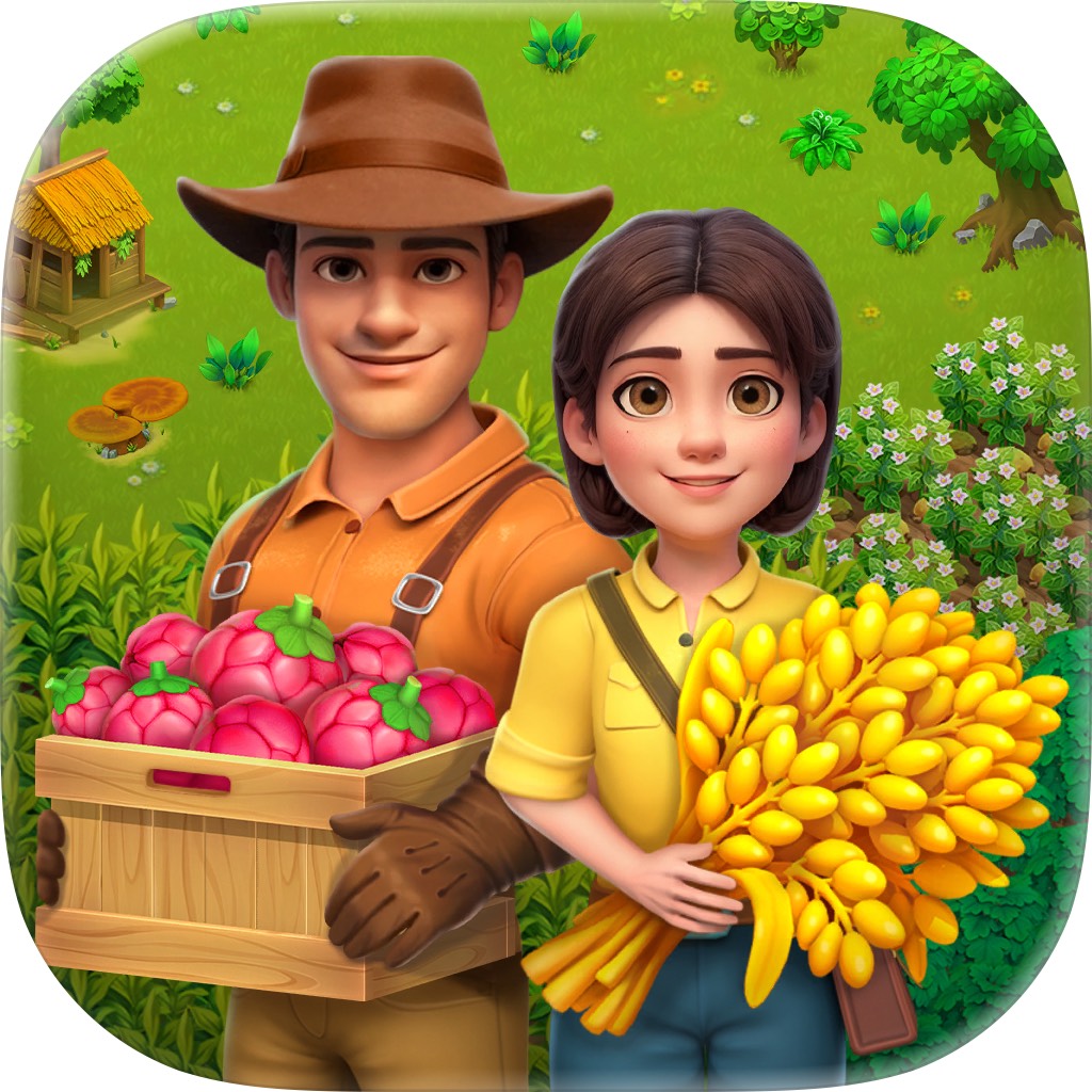 Apple App Store cover for Griffin Island: Farm Adventure