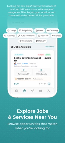 InnerCircle: Work, Hire & Earn iPhone screenshot