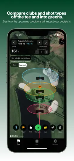 Screenshot von Tour Strategy Golf auf dem iPhone 2
