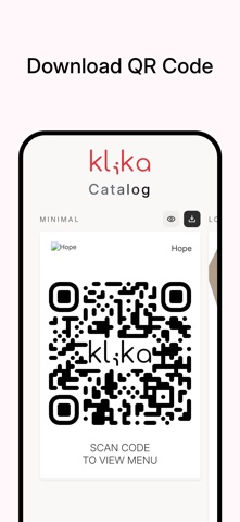 Klika: QR Menu Screenshot 6 of 7