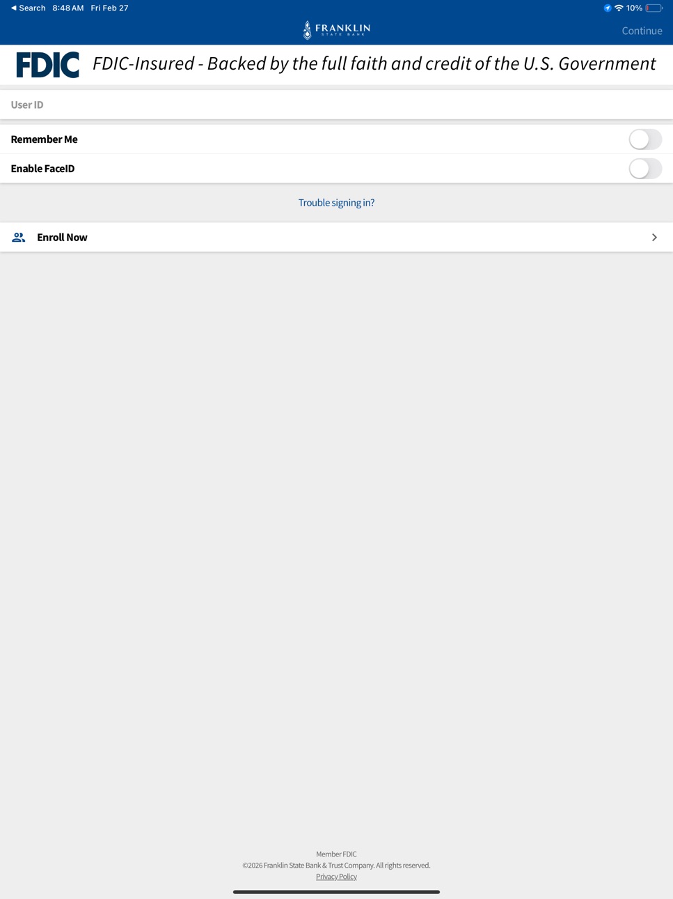 iPad screenshot