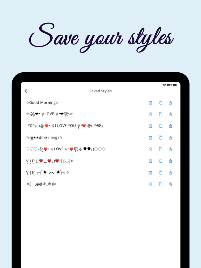 Stylish Text Font Style App