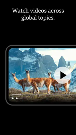 Captura de pantalla de BBC: World News & Stories en iPhone 3