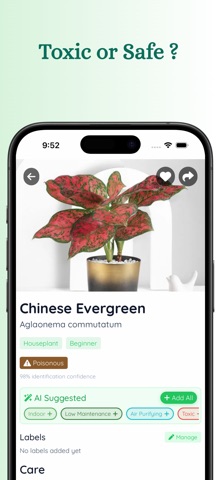 FloraSnap: Plant Scanner iPhone screenshot