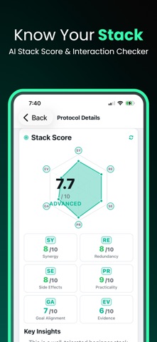 Protocol Peptide Tracker App Screenshot 5 of 8