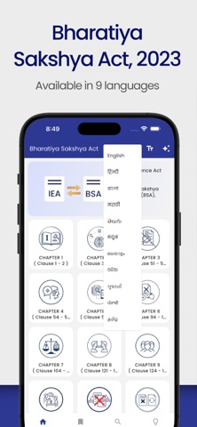 Bharatiya Sakshya Act BSA screenshot