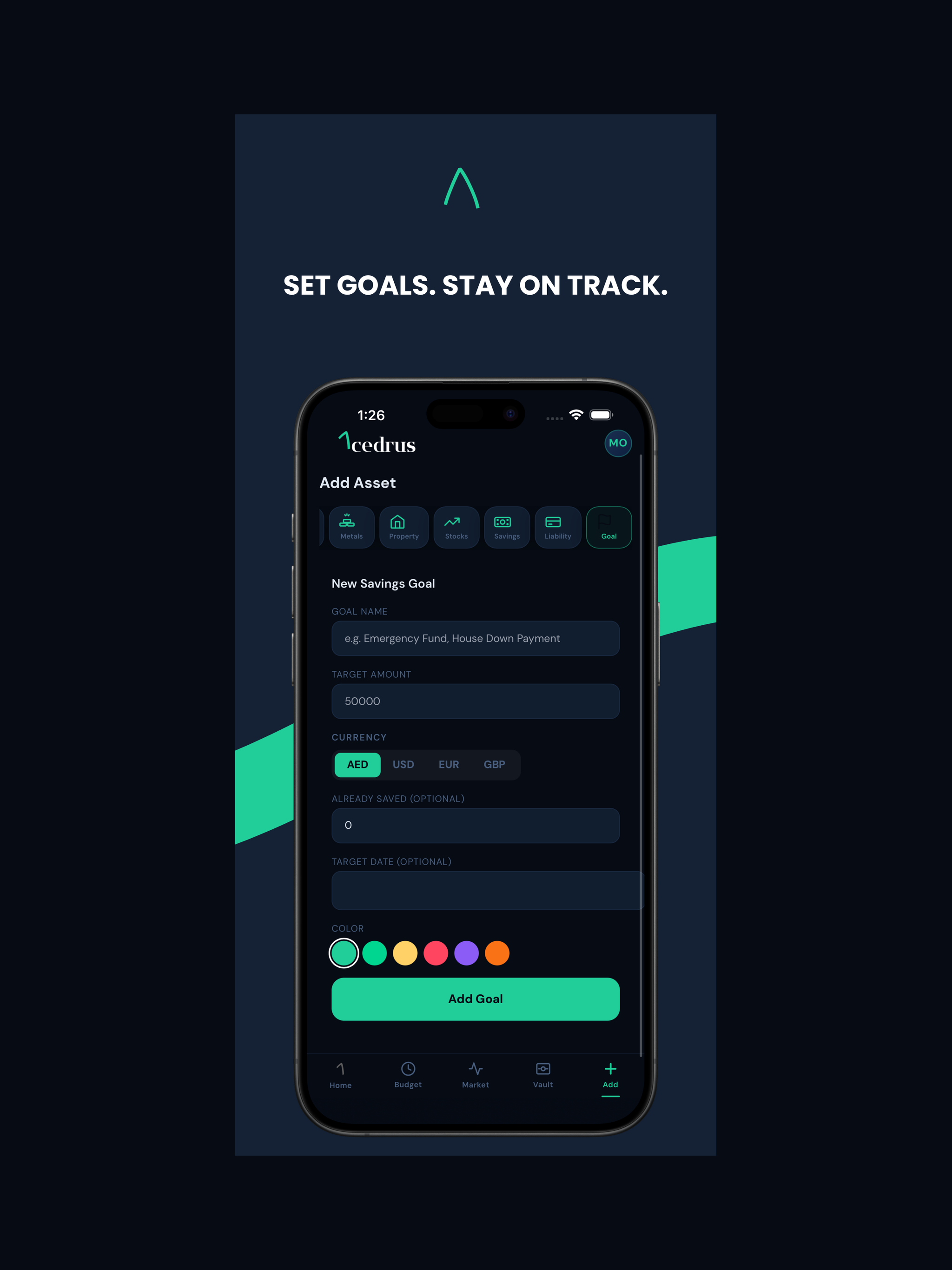 Cedrus: Wealth Tracker