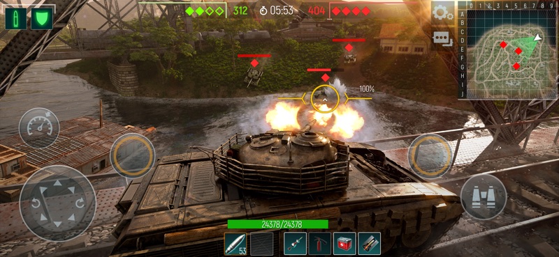 Tank Force：Battle Field Char screenshot 12