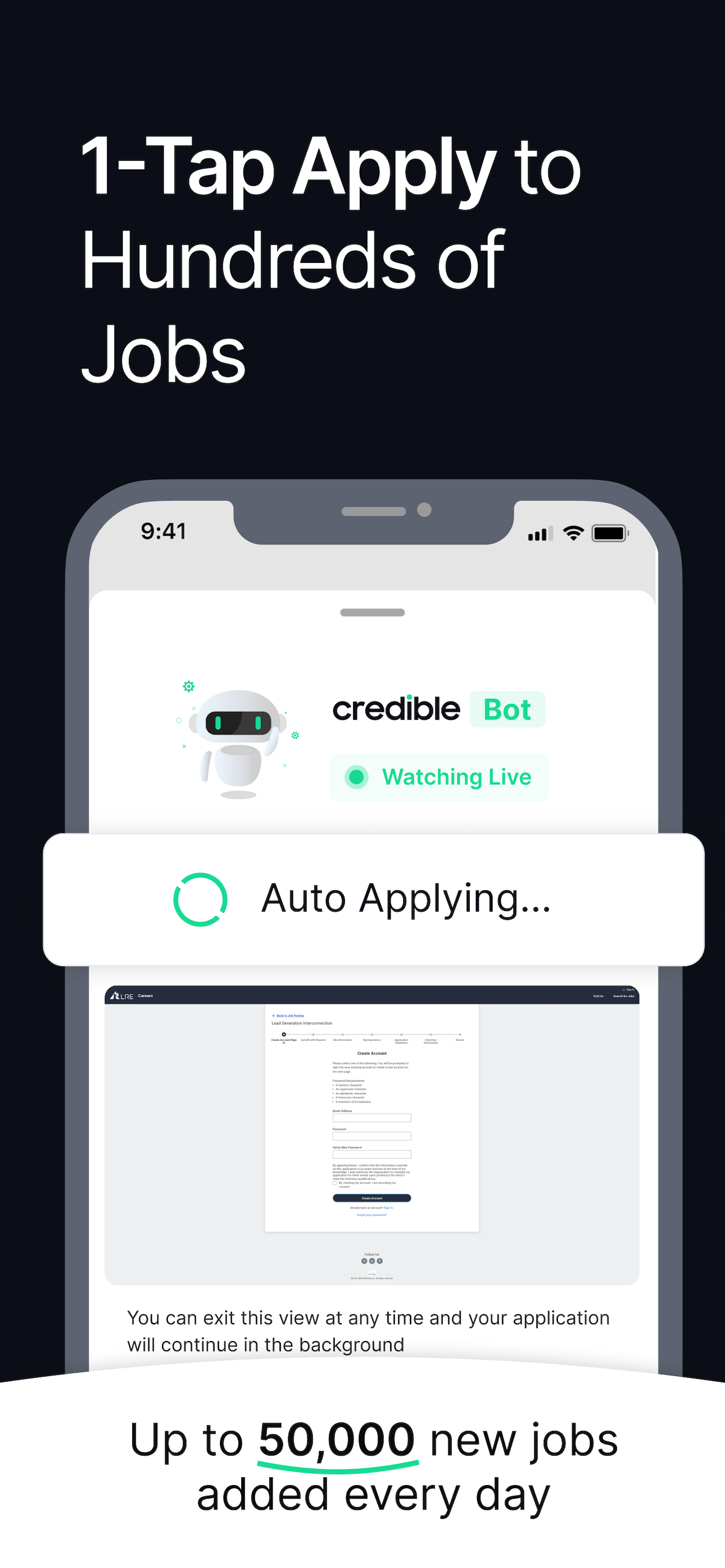 Credible Job Search & Resume