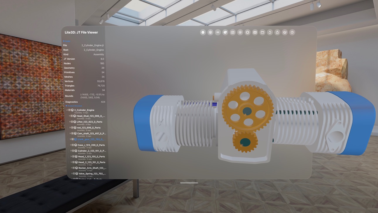 Apple Vision Pro screenshot