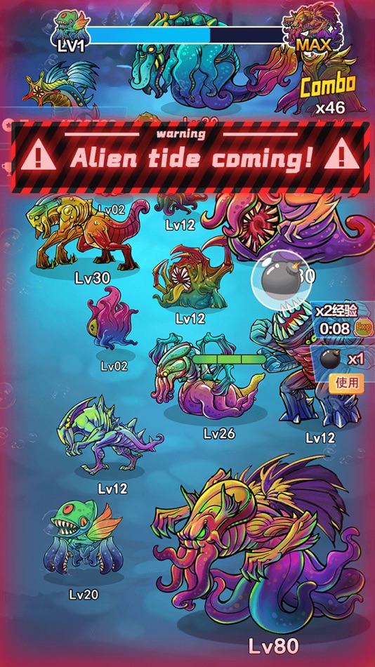 #4. Alien Evo: Merge Alien! (iOS) 由: 楚南 吴