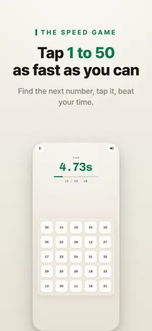 1 to 50: Number Rush screenshot 1