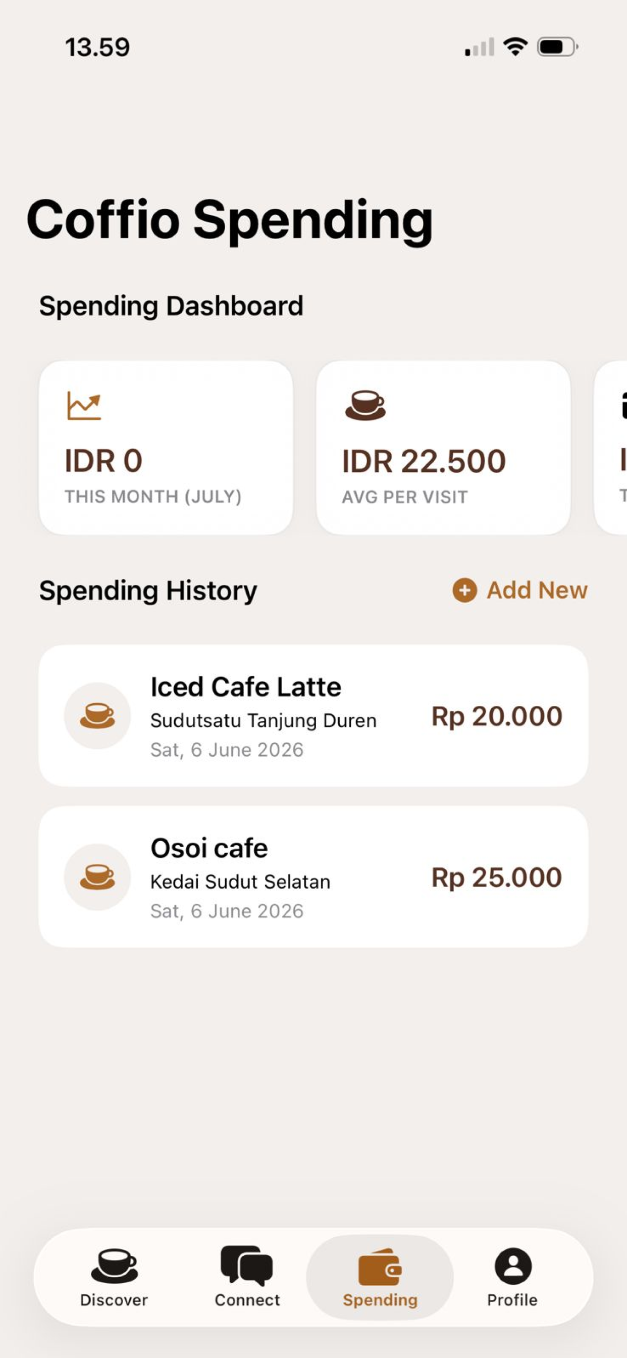 Coffio – Cafes & Events screenshot 5