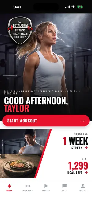 Total Form Fitness screenshot 1