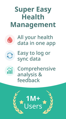 Health2Sync - Diabetes Tracker screenshot 1