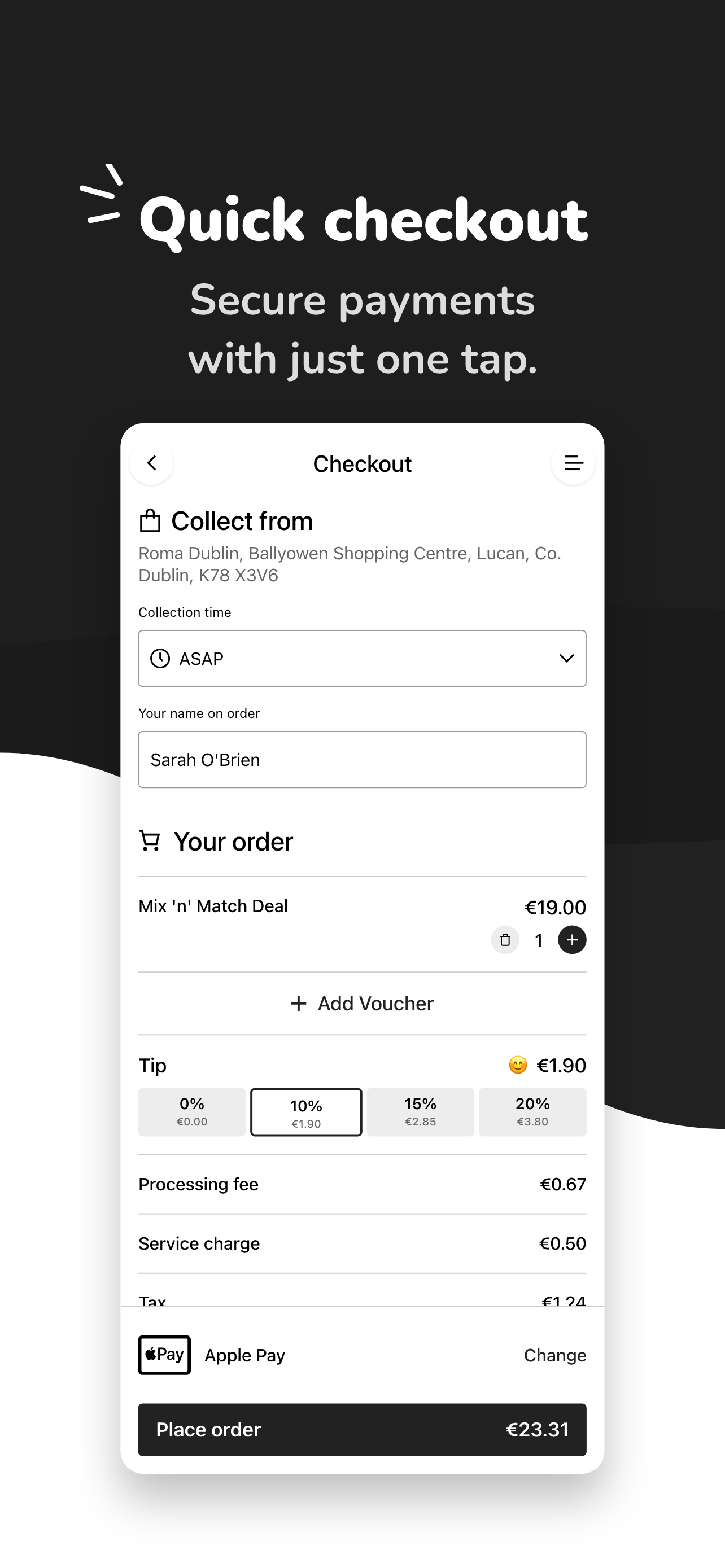 Roma Dublin Takeaway screenshot 5