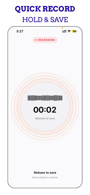 Voice Notes: Recordhz screenshot 2