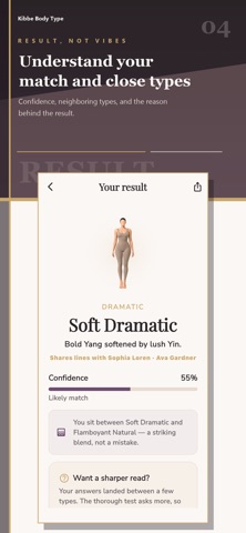 Kibbe Body Type Screenshot 4 of 6