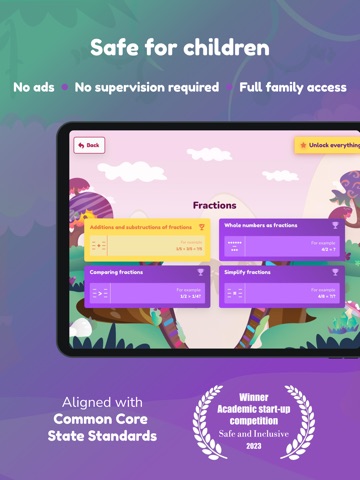 Math Masters Jr. iPad screenshot