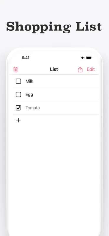 Shopping List - Grocery & Todo screenshot 1 of 5