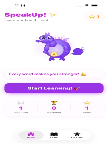 SpeakUp! Kids iPad screenshot