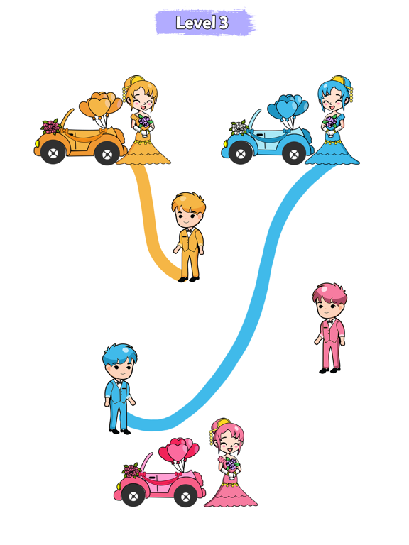 Screenshot #5 pour Bride Rush: Draw to Home Way